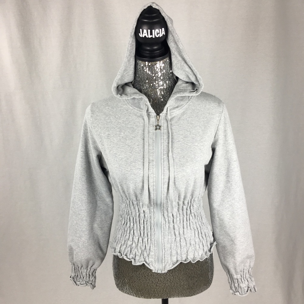 Pandemonium Gray Long Sleeve Hoodie